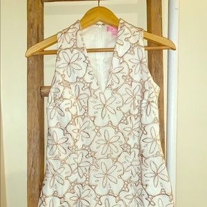 Lilly Pulitzer Estella shift sand dollar dress